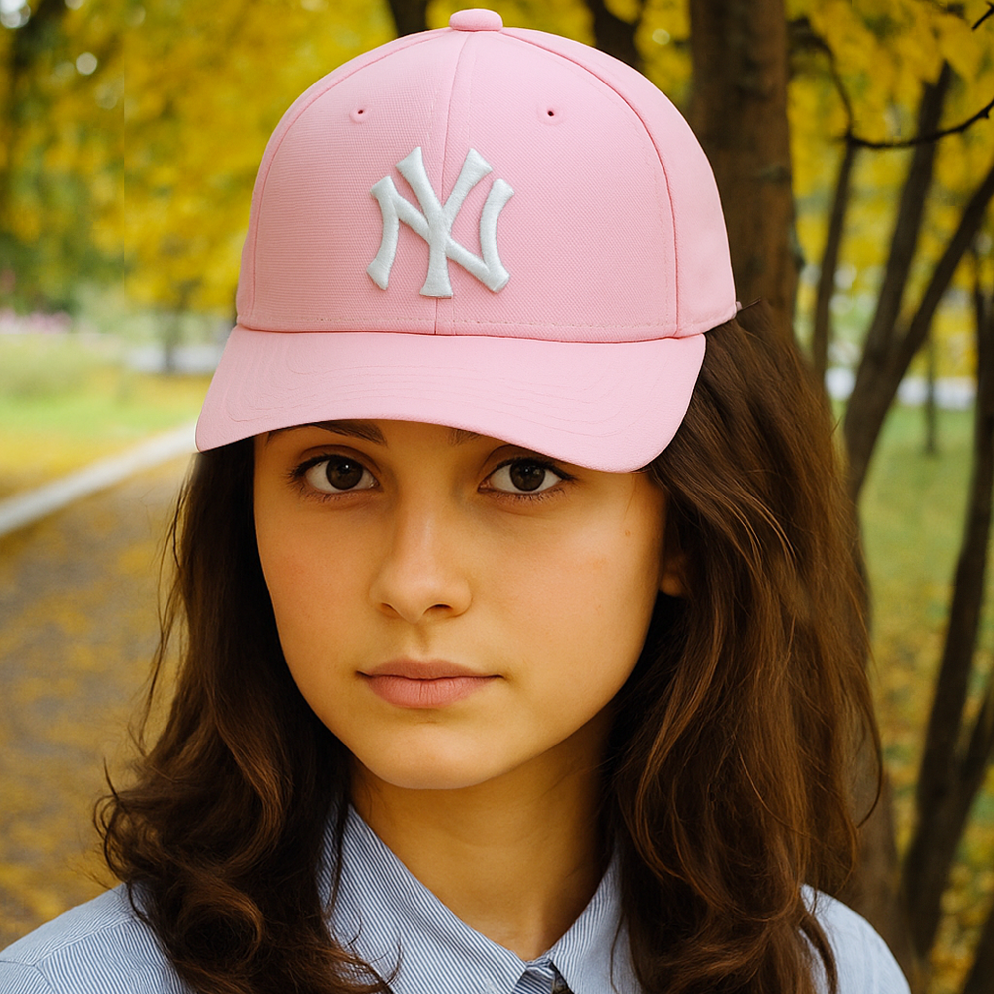 Boné New York Róseo Feminino