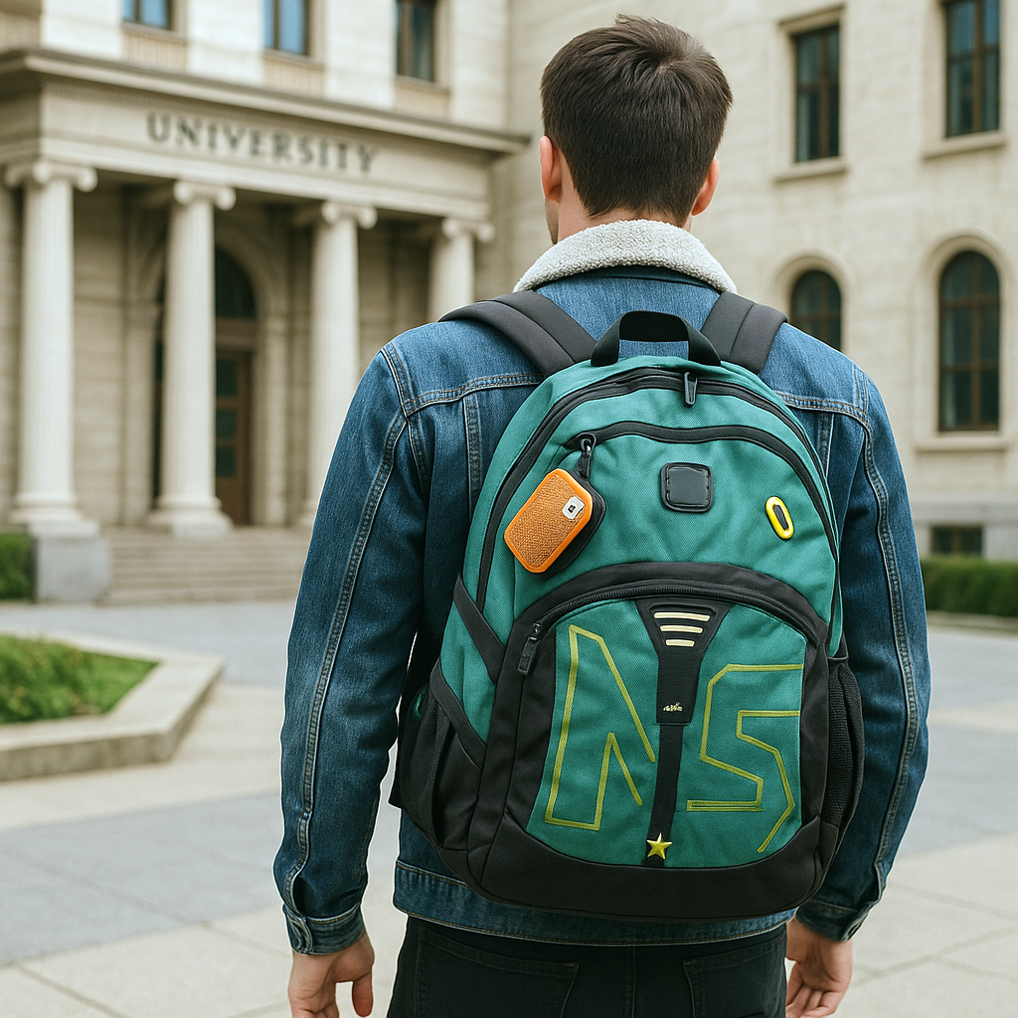 Leve seus livros, seu notebook e seu estilo