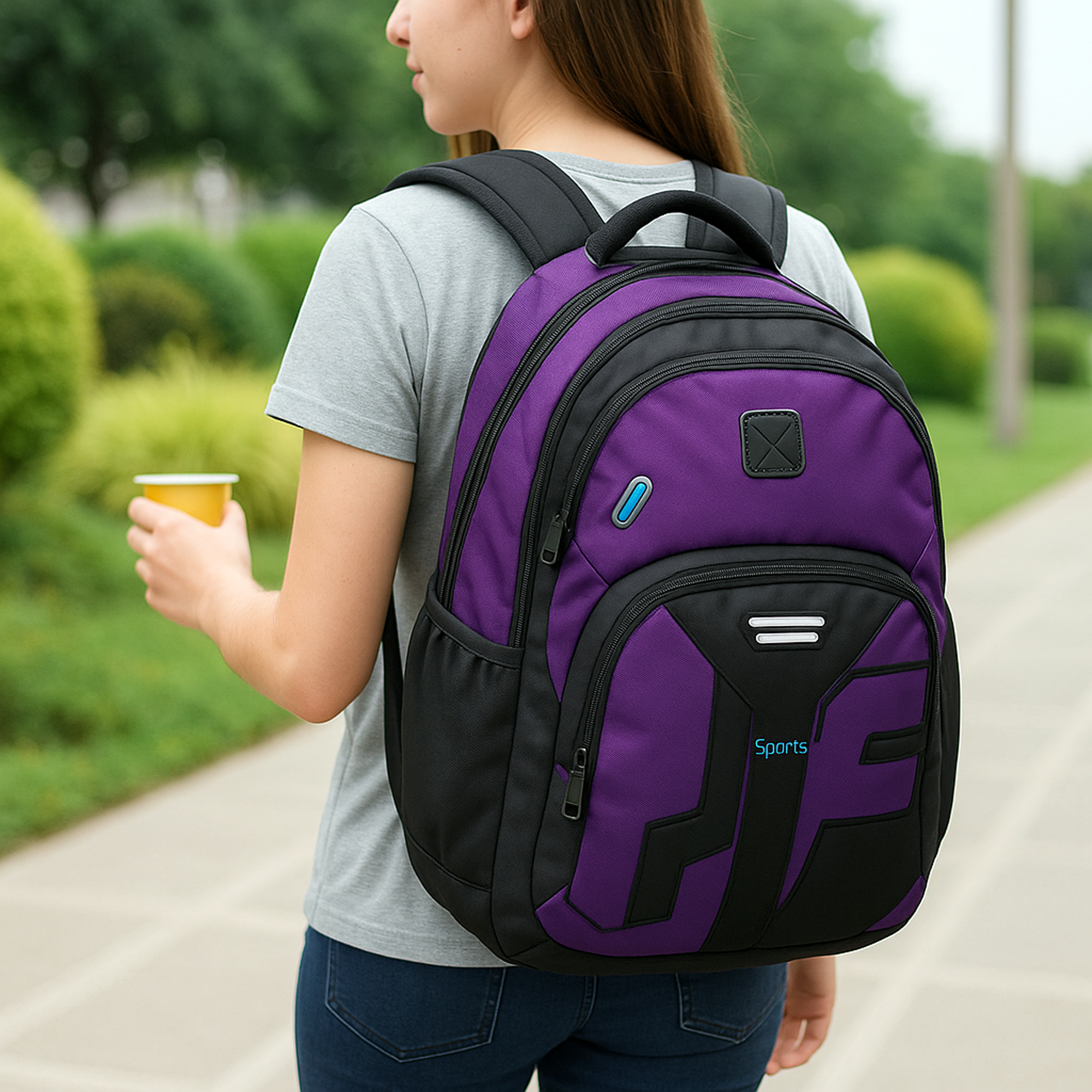 Leve com conforto, carregue com atitude