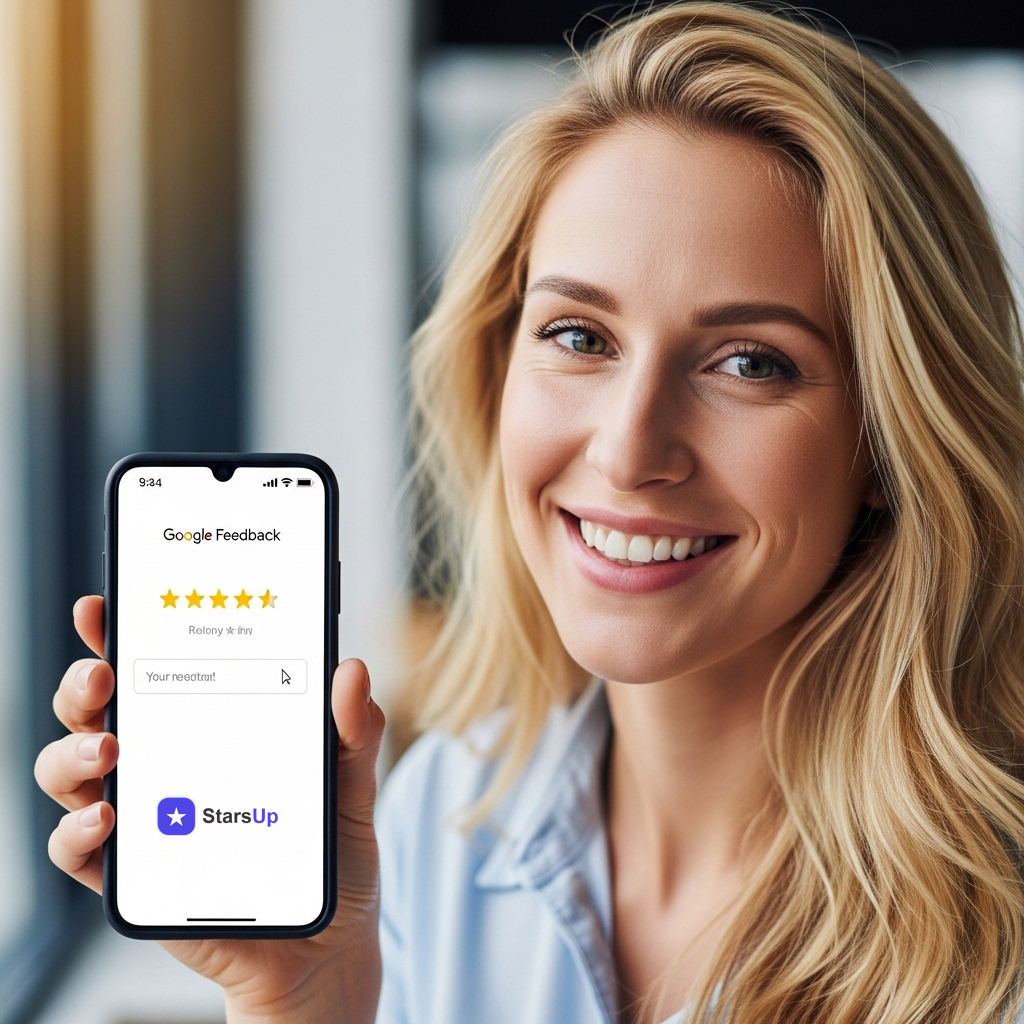 Exemplo da página de feedback